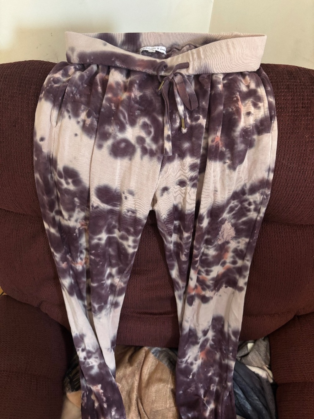 Young Fabulous & Broke tie dye joggers size medium